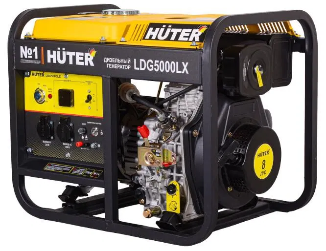 Электрогенератор дизельный LDG 5000LX Huter 64/2/7