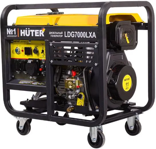 Электрогенератор дизельный LDG 7000LXА Huter 64/2/8