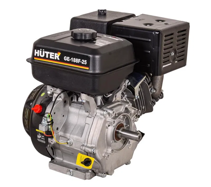 Двигатель бензиновый GE-188F-25 HUTER 70/15/4