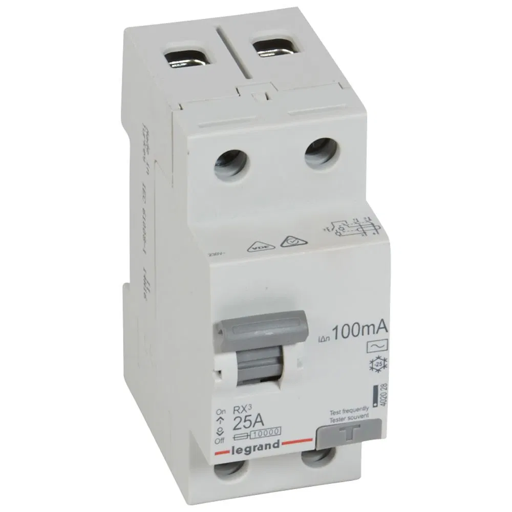 RX3 ВДТ 100мА 25А 2П AC LEGRAND 402028 IEK