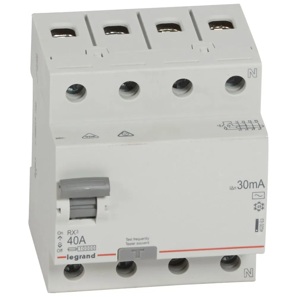RX3 ВДТ 30мА 40А 4П AC LEGRAND 402063 IEK