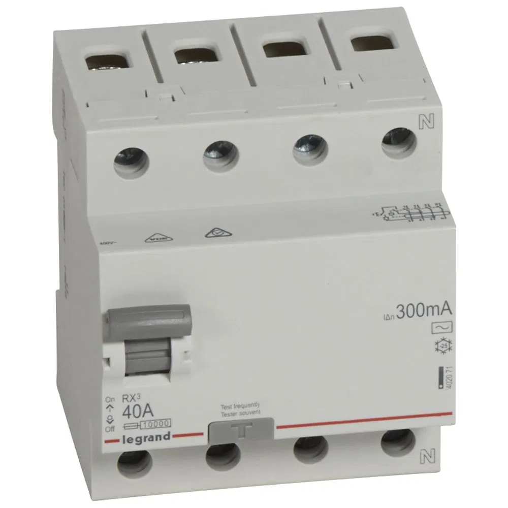 RX3 ВДТ 300мА 40А 4П AC LEGRAND 402071 IEK