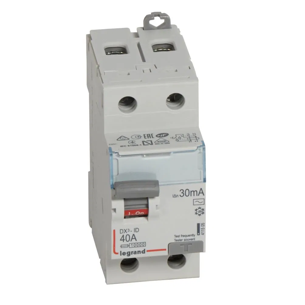 Residual Current Device (RCD) 2p 40A 30mA type AC DX3 IEK Leg 411505