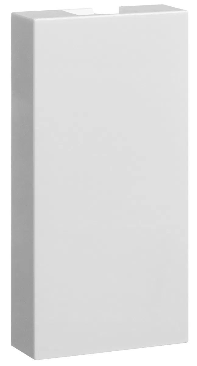 Blank plate (1 module) white 4521341 IEK