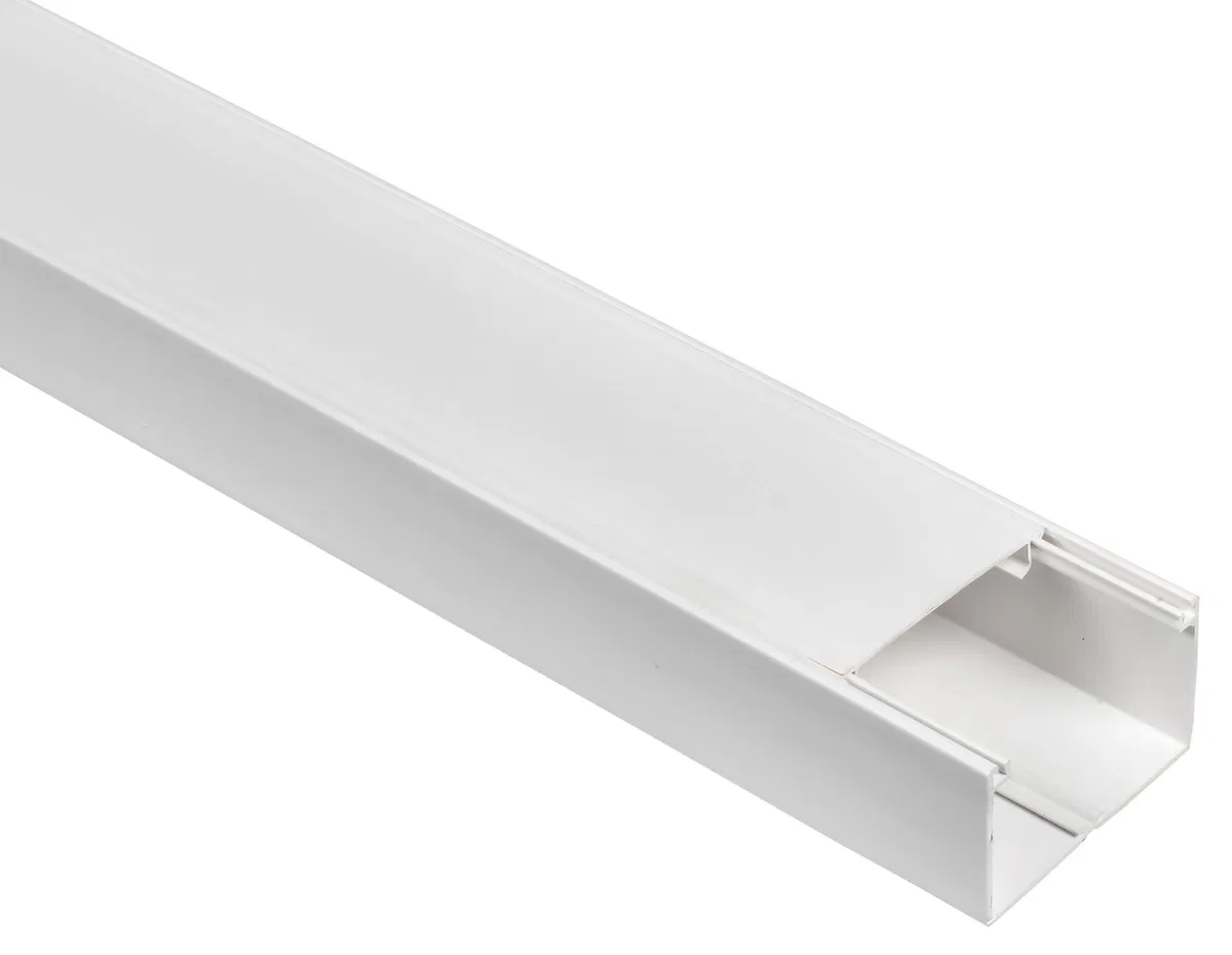 METRA IEK 护壁线槽 85х50mm 带75mm宽盖板 白色 IEK 6380801