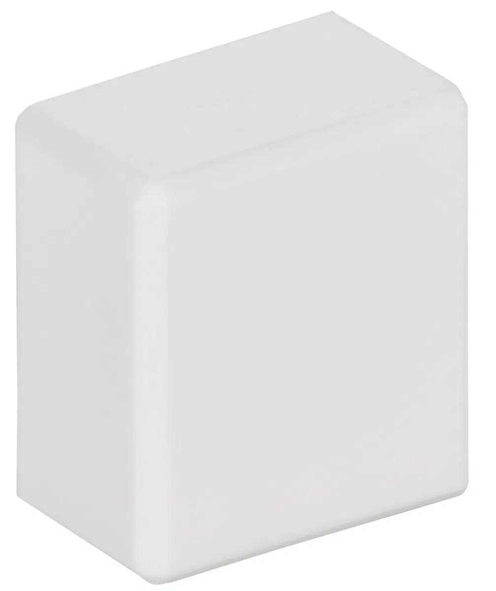 METRA MINI Заглушка 16х16мм белая IEK 638115