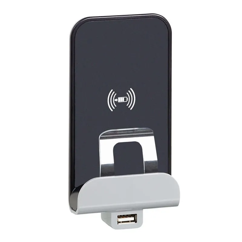 ETIKA Беспроводное зарядное устройство Qi 5В с USB A 5В слоновая кость