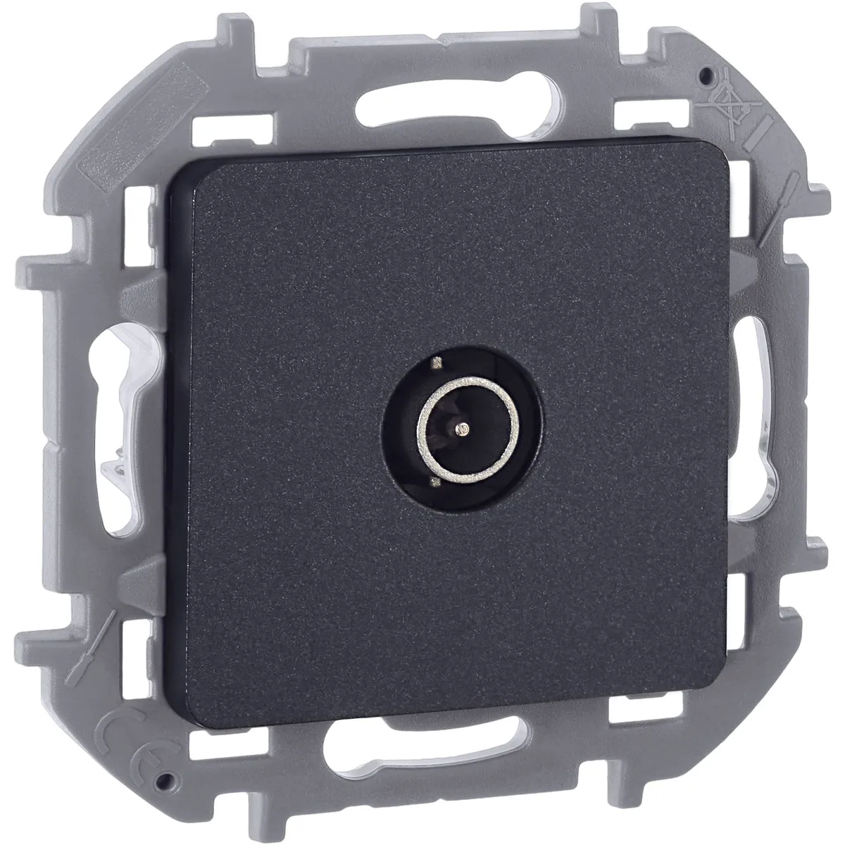 INSPIRIA Розетка TV оконечная антрацит