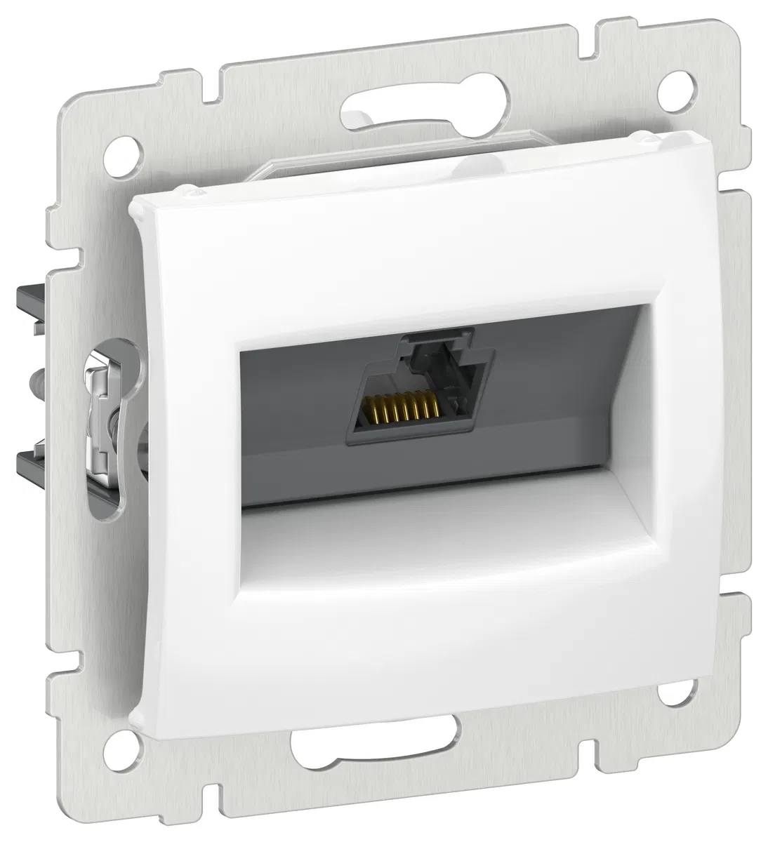 IEKVALENA RJ45 computer socket category 6 UTP 6941071 white IEK
