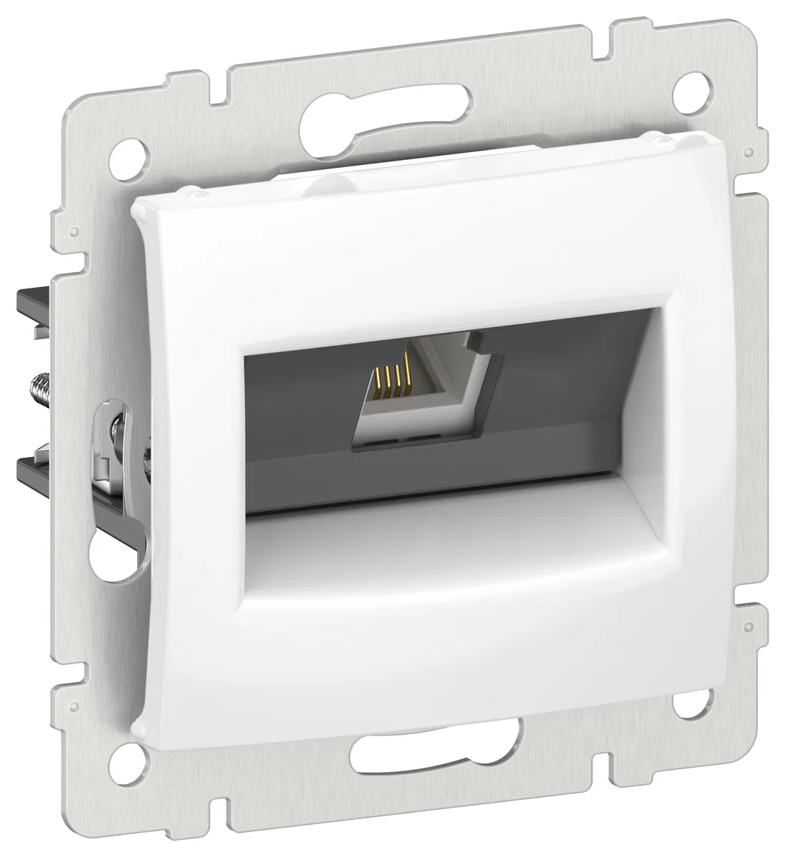 IEKVALENA RJ11 电话插座 6942741 白色 IEK