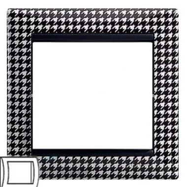 VALENA DIY Рамка 1-местная гусиные лапки 694349 IEK