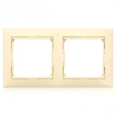VALENA DIY Рамка 2-местная жемчужный 694351 IEK