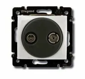 VALENA DIY Розетка TV-FM оконечная слоновая кость