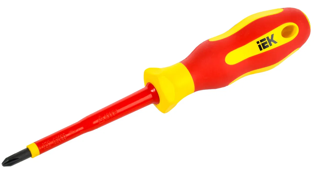 ARMATOOL Отвертка диэлектрическая PH2х100 Т2 IEK A2L5-SC30-T2-PH-20-100
