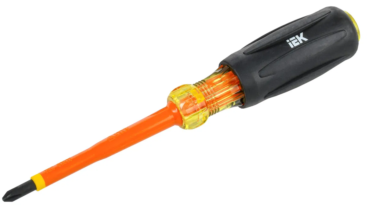 ARMA2L 5 Отвертка диэлектрическая PH2х100 Т3 IEK A2L5-SC30-T3-PH-20-100