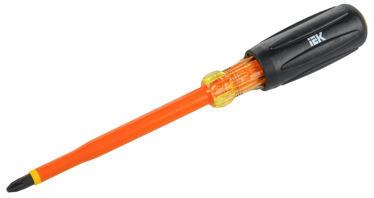 ARMA2L 5 Отвертка диэлектрическая PH3х150 Т3 IEK A2L5-SC30-T3-PH-30-150