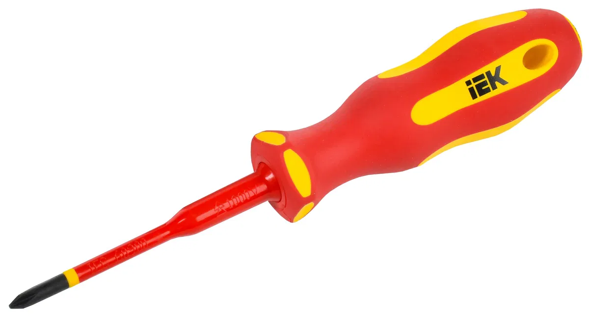 ARMA2L 5 Отвертка диэлектрическая SLIM PH1х80 Т2 IEK A2L5-SC31-T2-PH-10-080