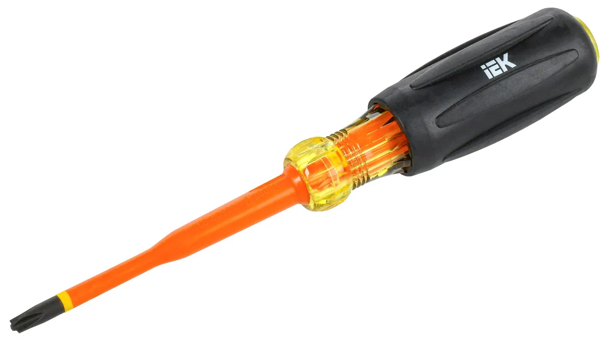 ARMA2L 5 Отвертка диэлектрическая SLIM PH/SL2х100 Т3 IEK A2L5-SC31-T3-HS-20-100