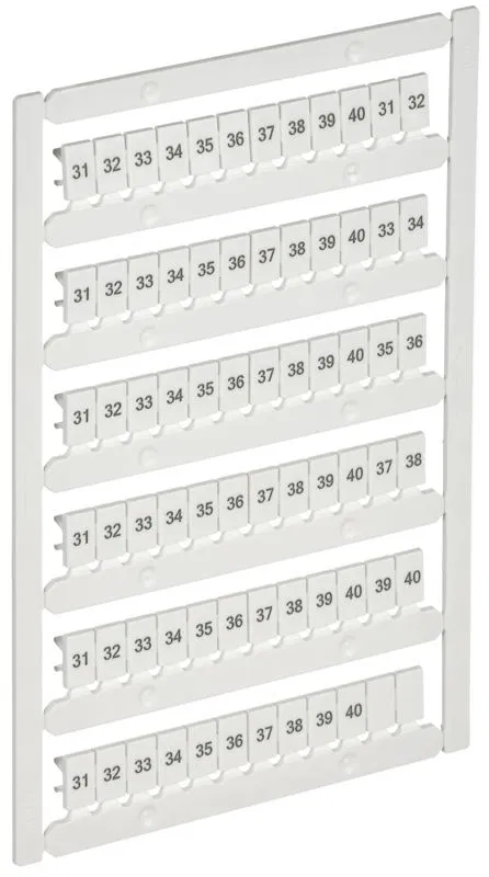 Маркер для CTS/CP 4кв.мм "31-40" ARMAFIX IEK AF-CT10D-M-004-04