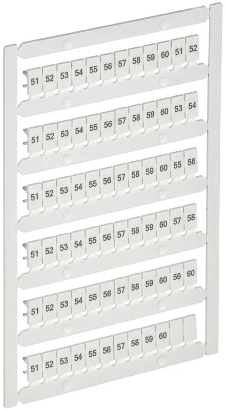Маркер для CTS/CP 4кв.мм "51-60" ARMAFIX IEK AF-CT10D-M-004-06