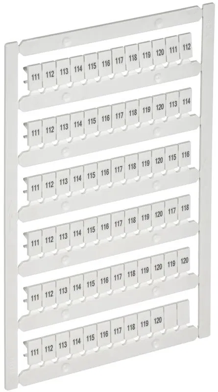 Маркер для CTS/CP 4кв.мм "111-120" ARMAFIX IEK AF-CT10D-M-004-12