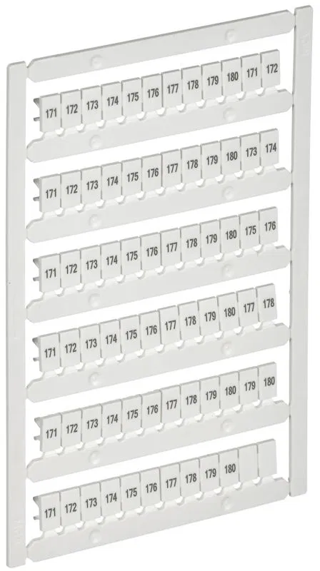 Маркер для CTS/CP 4кв.мм "171-180" ARMAFIX IEK AF-CT10D-M-004-18