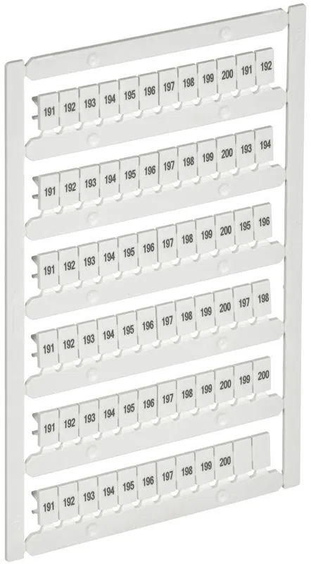Маркер для CTS/CP 4кв.мм "191-200" ARMAFIX IEK AF-CT10D-M-004-20