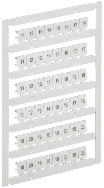 Маркер для CTS 6кв.мм/CP 10кв.мм "11-20" ARMAFIX IEK AF-CT10D-M-006-02