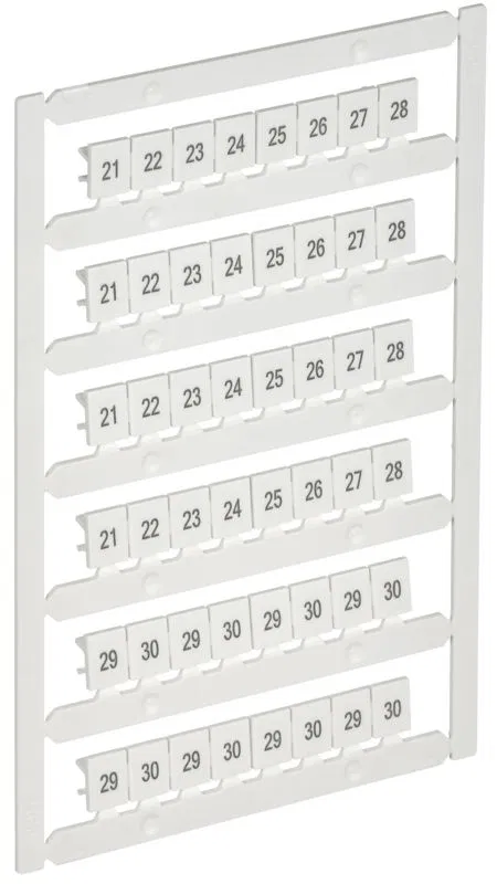 Маркер для CTS 6кв.мм/CP 10кв.мм "21-30" ARMAFIX IEK AF-CT10D-M-006-03