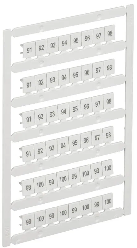 Маркер для CTS 6кв.мм/CP 10кв.мм "91-100" ARMAFIX IEK AF-CT10D-M-006-10