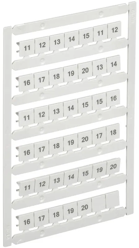Маркер для CTS 10кв.мм "11-20" ARMAFIX IEK AF-CT10D-M-010-02