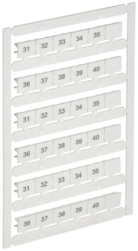 Маркер для CTS 16/25кв.мм "31-40" ARMAFIX IEK AF-CT10D-M-025-04