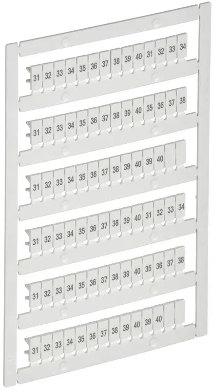 Маркер для CTS/CP 2.5кв.мм "31-40" ARMAFIX IEK AF-CT10D-M-D25-04