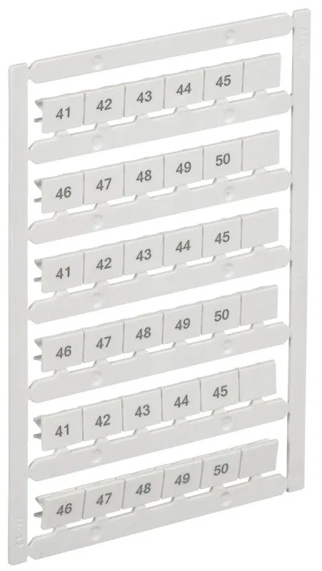Маркер для CTS/CP 2.5кв.мм "41-50" ARMAFIX IEK AF-CT10D-M-D25-05