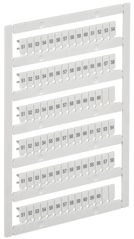 Маркер для CTS/CP 2.5кв.мм "51-60" ARMAFIX IEK AF-CT10D-M-D25-06