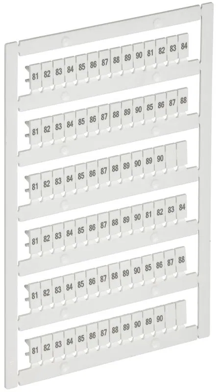 Маркер для CTS/CP 2.5кв.мм "81-90" ARMAFIX IEK AF-CT10D-M-D25-09