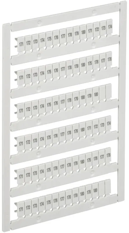 Маркер для CTS/CP 2.5кв.мм "171-180" ARMAFIX IEK AF-CT10D-M-D25-18