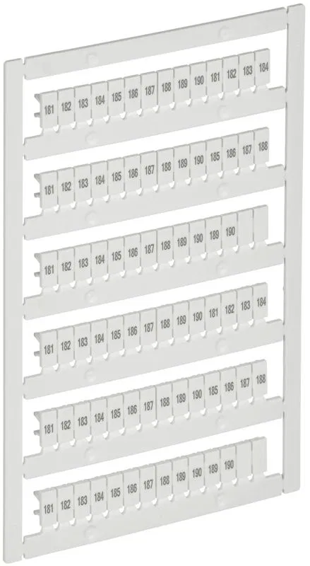 Маркер для CTS/CP 2.5кв.мм "181-190" ARMAFIX IEK AF-CT10D-M-D25-19