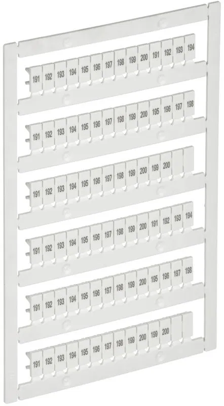 Маркер для CTS/CP 2.5кв.мм "191-200" ARMAFIX IEK AF-CT10D-M-D25-20