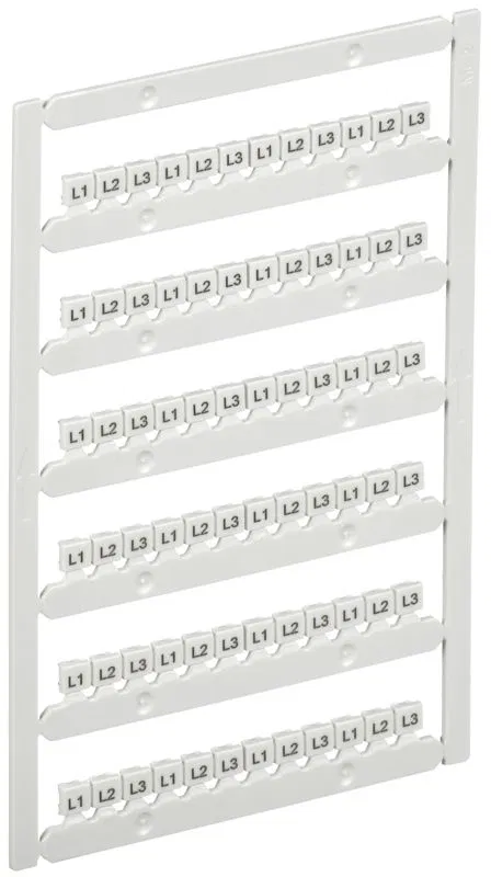 Маркер для CTS-ML 3 уровня 2.5кв.мм "L1; L2; L3" ARMAFIX IEK AF-CT10D-M-D25-22-3