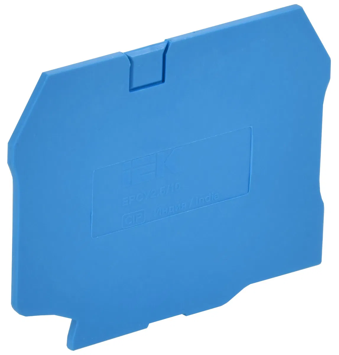ARMAFIX Заглушка EPCY2.5/10BU для колодок клеммных CY2.5-CY10 синяя IEK AF-CT30-00-K07-002-ZGL