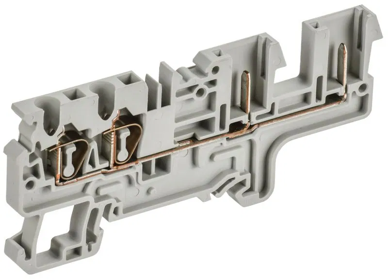 Клемма пружинная CX2.5-4-2B 2.5кв.мм четырехконтактная сер. ARMAFIX IEK AF-CT40-06-22-K03-002