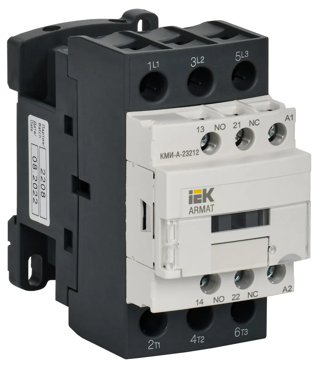 ARMAT Контактор КМИ-А-23212 LC1D 32А 24В/АС3 1NO/1NC IEK AR-ACC-21-032-024-11