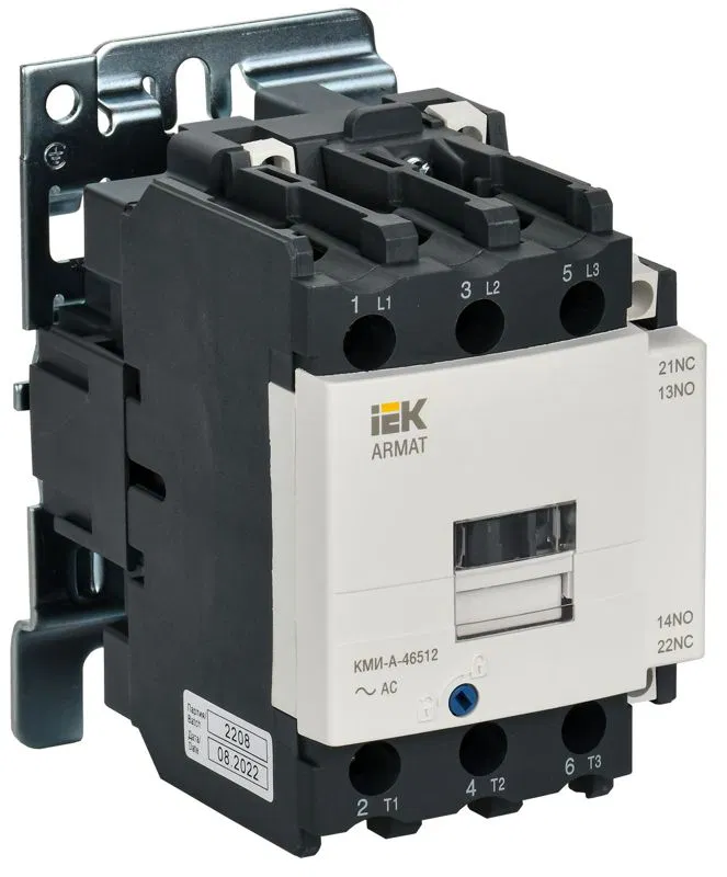 Контактор КМИ-А-46512 LC1D 65А кат. 24В AC 1НО+1НЗ AC-3 IEK AR-ACC-41-065-024-11