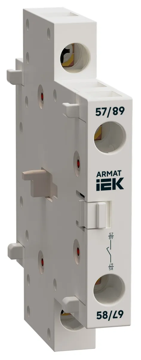ARMAT Контакт дополнительный для SDM раннее замыкание 1NO 10А IEK
