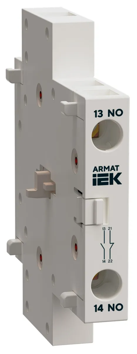 ARMAT Контакт дополнительный для SDM синхронизированное замыкание 1NO 1NC 10А IEK