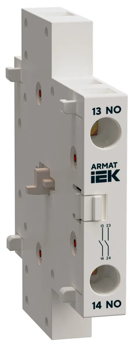 ARMAT Контакт дополнительный для SDM синхронизированное замыкание 2NO 10А IEK AR-SDM-AUX-ACS-20-010