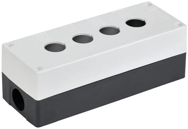 Корпус КП104-Р 4-м для кнопок бел. IEK BKP10-4-K01-R