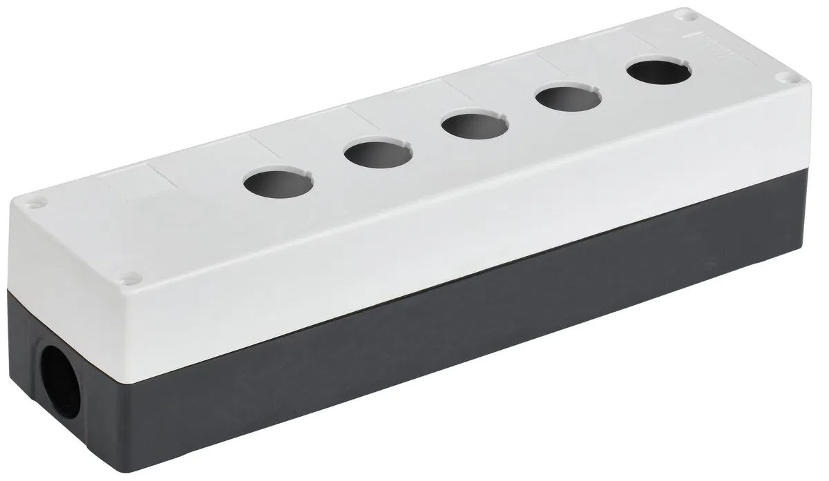 Enclosure KP105(6)-R for 5(6) gang buttons white IEK BKP10-6-K01-R