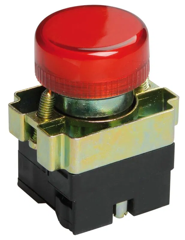 Индикатор светосигнальный LAY5-BU64 d22мм 230В красн. KARAT IEK BLS50-BU-K04